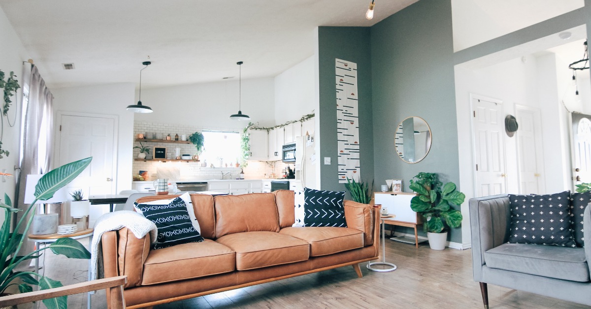 Living room interior of a home